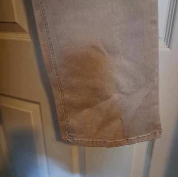 Time and true 18 petite  bootcut tan jeans - Picture 4 of 7